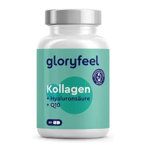 Kollagen-Kapseln mit Coenzym Q10 und Hyaluronsäure