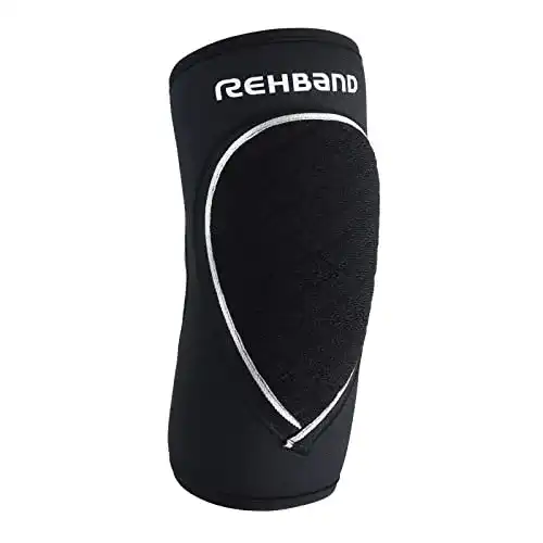 Ellenbogenschoner Rehband Schwarz aus Neopren für Sportler