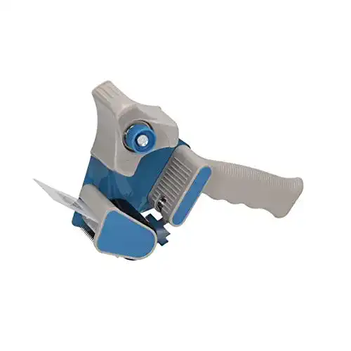 Packbandabroller Tiptop Office TTO 3 Zoll in Blau und Grau