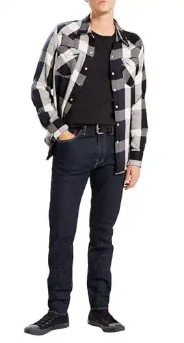 Levi’s Herren 512 Slim Taper Jeans in Rock Cod, 33W/34L