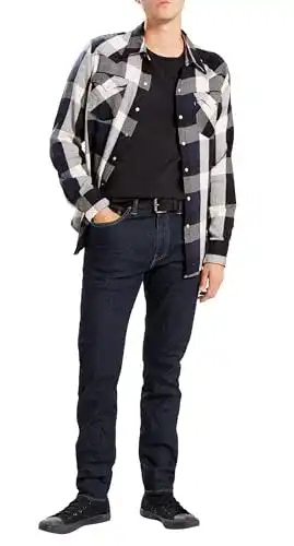 Levi’s Herren 512 Slim Taper Jeans in Rock Cod, 33W/34L