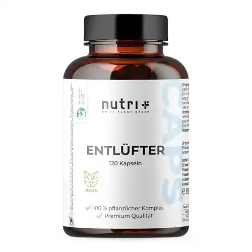 Tabletten gegen Blähungen Nutri + Entlüfter 120 Kapseln