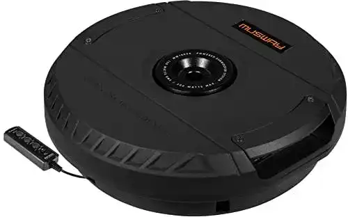 Musway MW1000A Reserverad-Subwoofer 28 cm Aktiv-Subwoofer für Notrad
