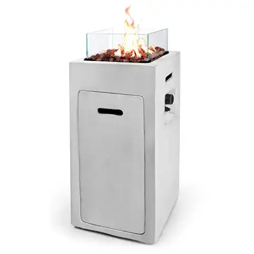 Gaskamin Outdoor Ultranatura Gas-Feuerstelle quadratisch