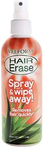 Haarentfernungsspray Velform Hair Erase für schmerzfreie Anwendung