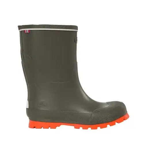 Viking Gummistiefel Jolly in Huntinggreen/Red, Größe 21