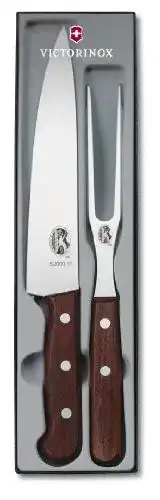 Tranchierbesteck von Victorinox mit Palisandergriffen