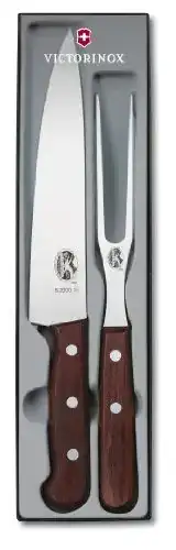 Tranchierbesteck von Victorinox mit Palisandergriffen