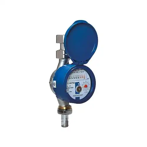 Wasserzähler Meibes Gartenwasserzähler für Kaltwasser Q3 2,5 m³