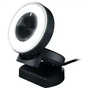 Webcam mit Ringlicht von Razer Kiyo für Streaming und Videokonferenzen