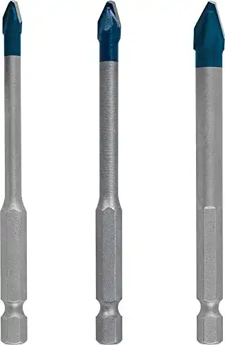 Fliesenbohrer Bosch Accessories Expert HEX-9 HardCeramic Set