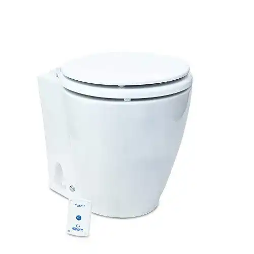 Bordtoilette Albin Pump Design Marine Toilette Standard Elektro 12V