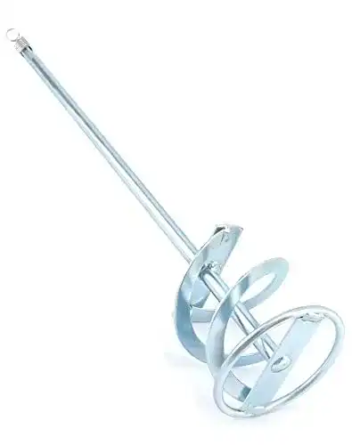 Rührstab für Bohrmaschine, Mörtelrührer SDS, Mörtelmischkorb 80 mm x 400 mm