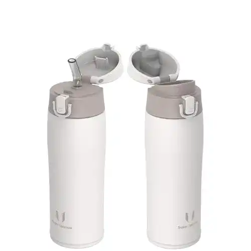 Super Sparrow Trinkflasche aus Edelstahl 18/8, 500ml, BPA-frei, auslaufsicher