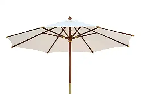 Sonnenschirm 300 cm mit UV-Schutz und Windauslass