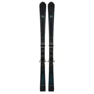 Völkl Ski-Set Flair 76 mit Vmotion 10 Lady Bindung in Blau, Größe 161