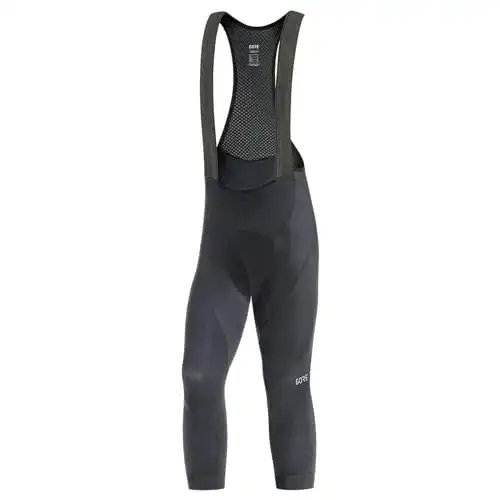 Gore Wear Herren C3 Trägerhose 3/4 in Schwarz, Größe S EU