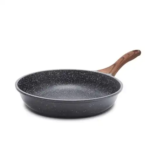 26 cm SENSARTE Antihaft Bratpfanne mit Schweizer Granit Beschichtung