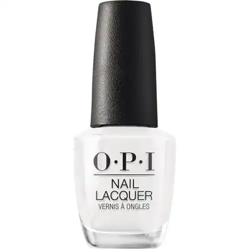Weißer Nagellack OPI Nail Lacquer Alpine Snow im Vergleich