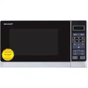 Sharp R242WW Solo-Mikrowelle mit 20 Litern und 800 Watt Leistung