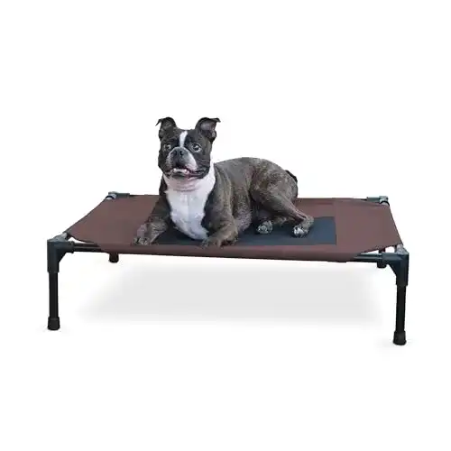 Hundeliege K&H Pet Products für Haustiere – Erhöhtes Kühlbett