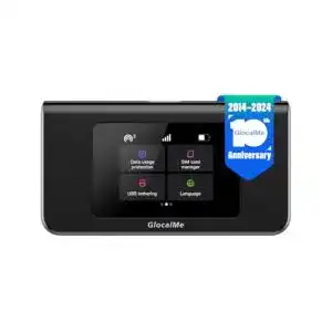 GlocalMe Mini Turbo Mobiler 5G Router mit 4G LTE und Cloud-SIM Technologie