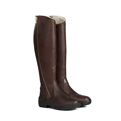 Winterreitstiefel Damen aus Leder von Horze Aspen