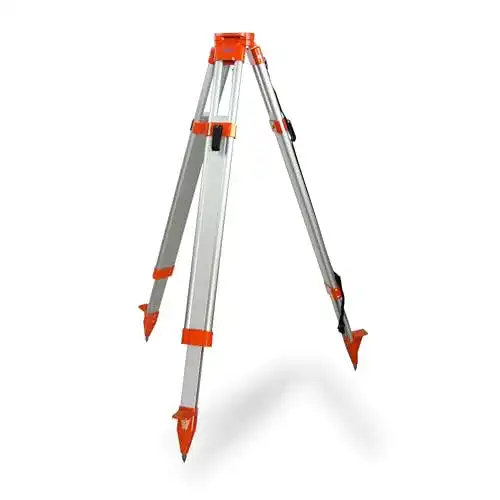 Baustativ Hedue NS2 Aluminium Nivellierstativ für Laser und Ingenieurnivelliere