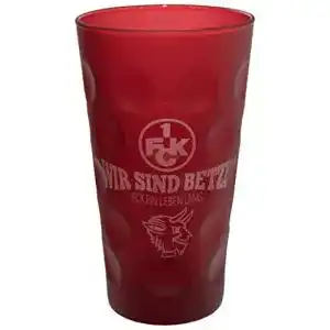 Dubbeglas mit 0,5 Litern für Fans des 1. FC Kaiserslautern