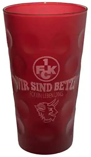 Dubbeglas mit 0,5 Litern für Fans des 1. FC Kaiserslautern