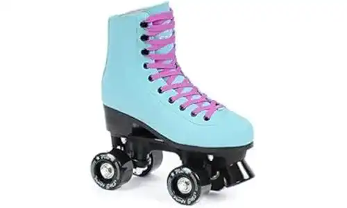Rollschuhe für Damen von SMJ Sport im klassischen Retro-Design mit ABEC7 Kugellagern
