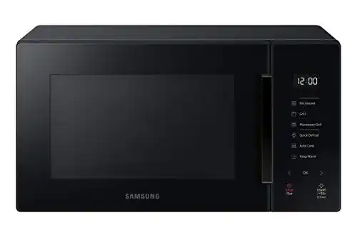 Samsung Freistehende Mikrowelle mit Grill und Glasdesign MG23T5018AK/ET