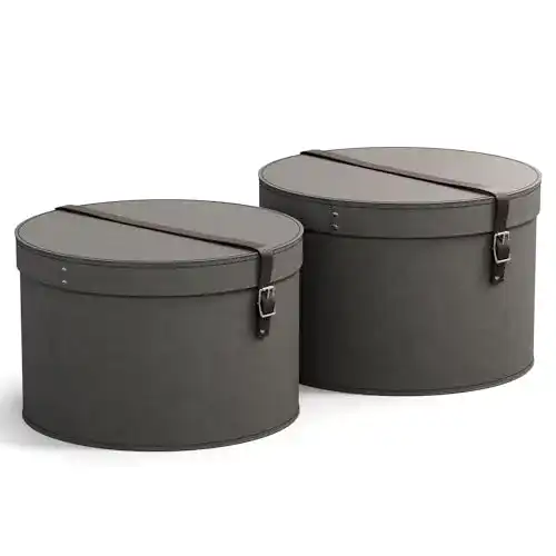 Bigso Box Of Sweden Aufbewahrungsbox im 2er-Set mit Deckel