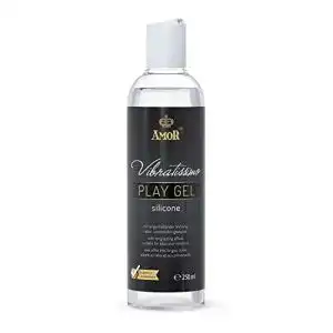 Silikon-Gleitgel Vibratissimo Play Gel 250 ml für langanhaltende Gleitfähigkeit
