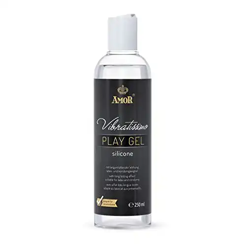 Silikon-Gleitgel Vibratissimo Play Gel 250 ml für langanhaltende Gleitfähigkeit