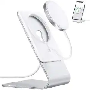 MagSafe Ladestation FULAIM Aluminium Ständer für iPhone und Google Pixel
