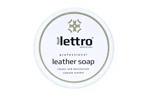 Lettro Lederseife zur Reinigung und Pflege von Lederprodukten