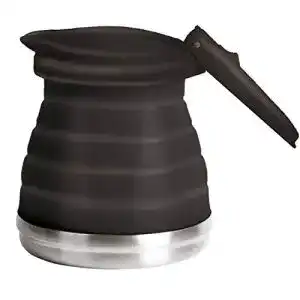 Faltbarer Silikon Wasserkocher Camp4 Lotta, 800 ml, anthrazit
