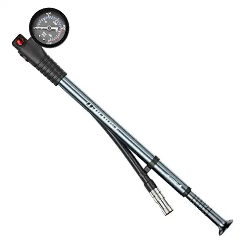 Diyife Dämpferpumpe für Federgabel mit Manometer bis 300 PSI