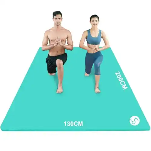 Gymnastikmatte 1,5 cm Rytmat XXL 200x130cm NBR 15mm Dick