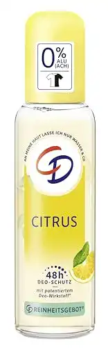 CD Bio Deo Zerstäuber Citrus 75 ml ohne Aluminiumsalze