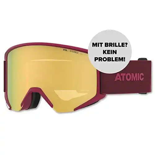 Salomon Atomic Savor Big Stereo Skibrille für klare Sicht und Blendschutz
