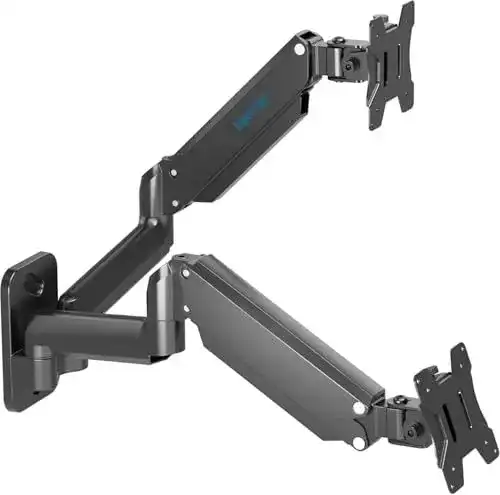 Bontec Monitorhalterung zur Wandmontage für zwei Monitore
