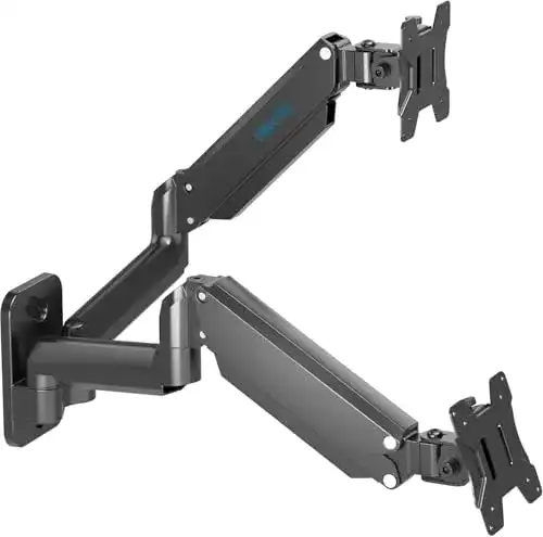 Bontec Monitorhalterung zur Wandmontage für zwei Monitore