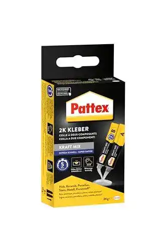 2-Komponenten-Kleber Pattex Kraft-Mix extrem schnell härtend