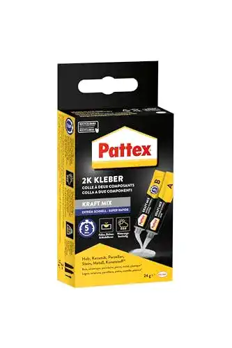 2-Komponenten-Kleber Pattex Kraft-Mix extrem schnell härtend