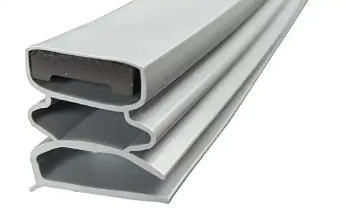 Kühlschrankdichtung für Klein Profil Magnetband F 2500 mm in Grau