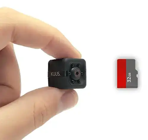 Spy-Cam KUUS Überwachungskamera ohne App und WiFi
