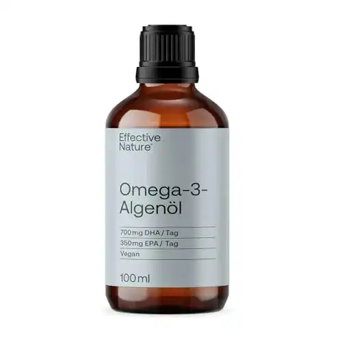Omega-3-Öl effective nature Omega 3 Algenöl Vegan