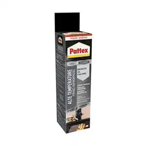 Pattex Silikon Dichtstoff für hohe Temperaturen, Rot, 70 ml